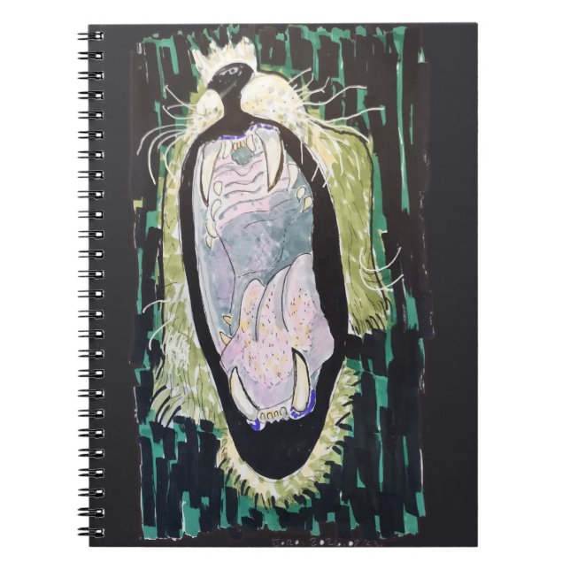 Lion’s Roar Anteckningsbok (Framsidan)