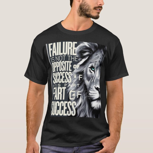 Lion Shirt T Shirt (Framsida)
