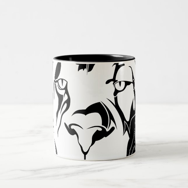 Lion Tribal 002 Mugg (Center)