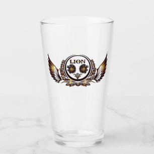 LION-Wing Dricksglas Glaskopp