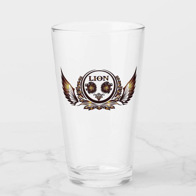 LION-Wing Dricksglas Glaskopp (Framsida)