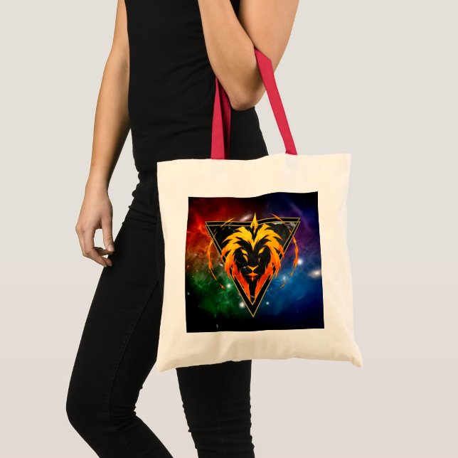 Lion Zodiaque Cadeau Astrologie Tygkasse (Framsida (produkt))