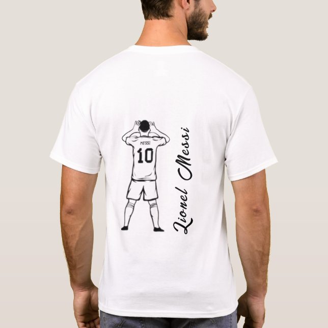 lional Messi win T Shirt (Baksida)