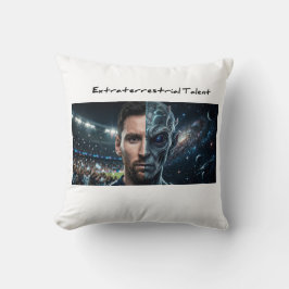 Lionel Messi Alien Get - Modern Fyrkantig Kastkudd Kudde