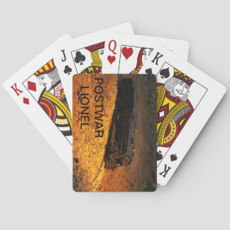 Lionel tågdäck av att leka kort casinokort