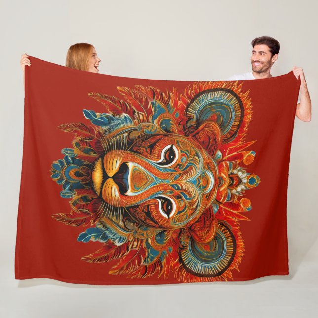 Lioness 01 fleecefilt (På plats)