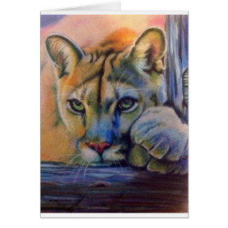 Lioness Hälsningskort