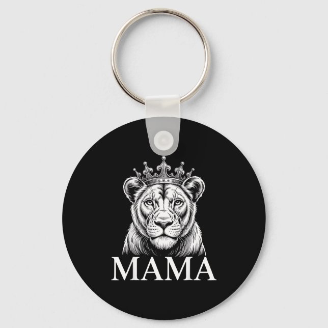 Lioness Mama Lion Animal Lioness Women Lioness  Nyckelring (Framsida)