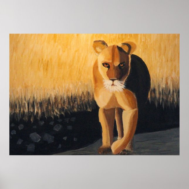 LIONESS POSTER (Framsidan)