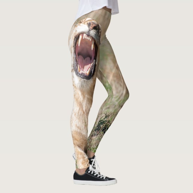 Lioness Roaring Leggings (Höger)