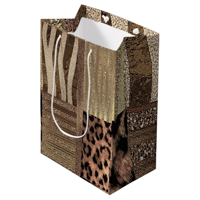 Lioness Safari Chic Jungle Glam Modern Party (Framsidan Vinklad)