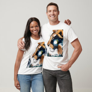 Lioness under måndagsljus t shirt
