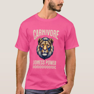 Lioness Zero Carb Lejont ätare T Shirt