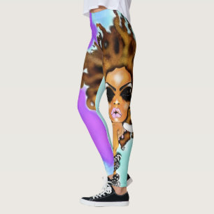 Lionessdamasker Leggings