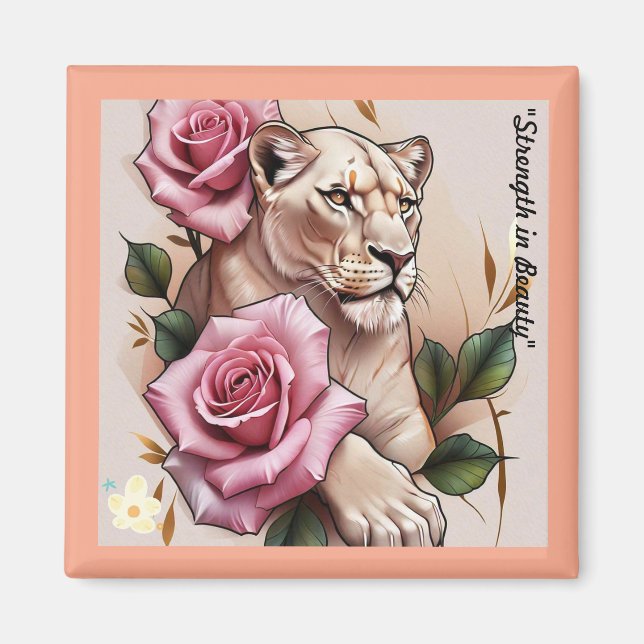 "Lioness'Heart Ro" Magnet (Framsidan)
