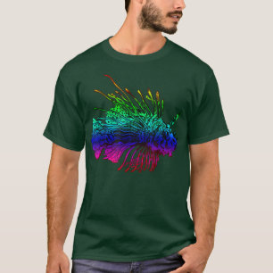 Lionfish Gay pride Lejon Fish Homoseual HBT Fish L T Shirt