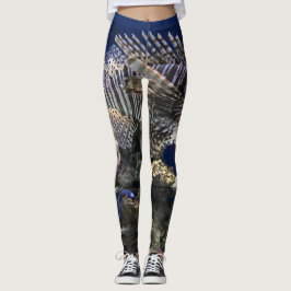Lionfish i akvarium leggings