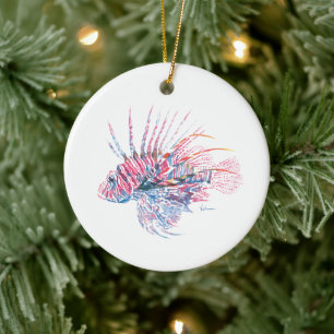 Lionfish jul Ornament