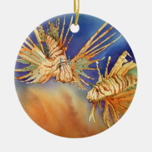 Lionfish Julgransprydnad Keramik