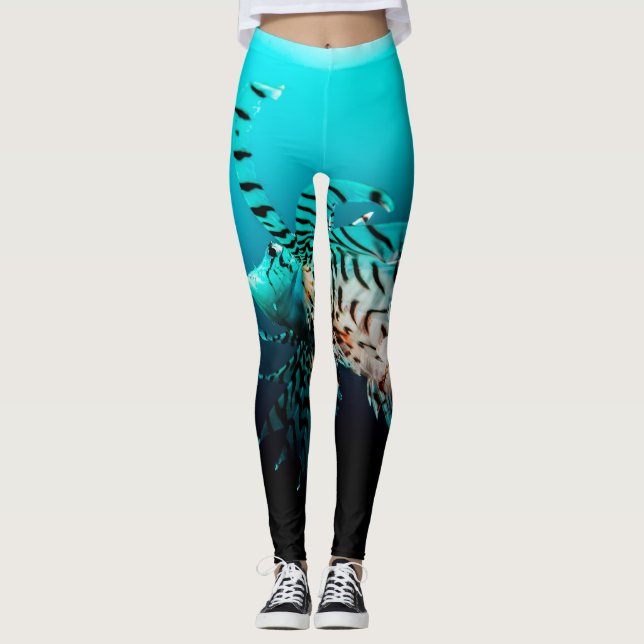 lionfish leggings (Framsida)