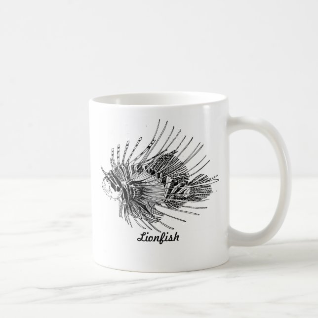 Lionfishmugg Kaffemugg (Höger)