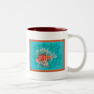 Lionfishmugg Två-Tonad Mugg