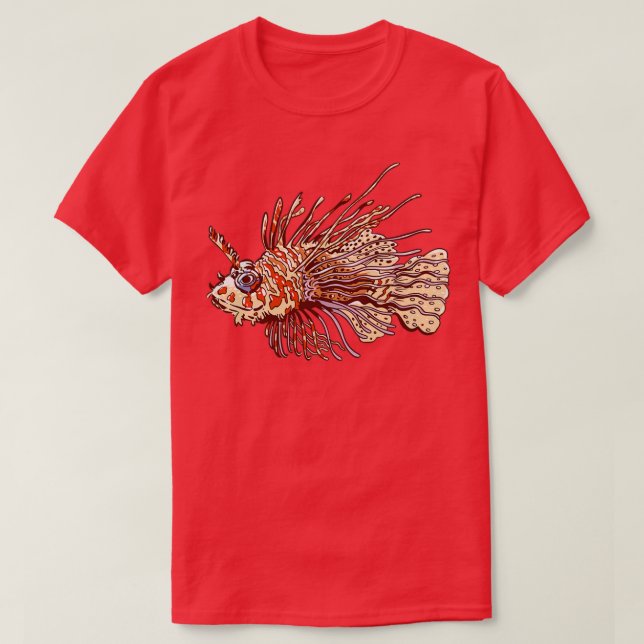 lionfisk 2 t shirt (Design framsida)