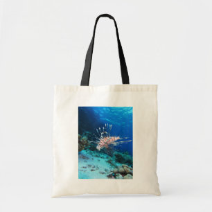 Lionfisk eller Pterois Miles, Ocean Reef Fish Tygkasse
