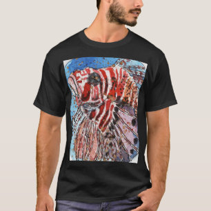 Lionfisksvart skjorta t shirt