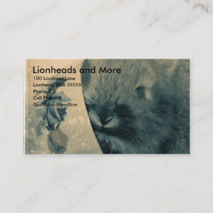 Lionhead och mer visitkort
