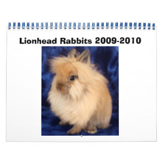 Lionhead Rabbits 2009-2010 Kalender