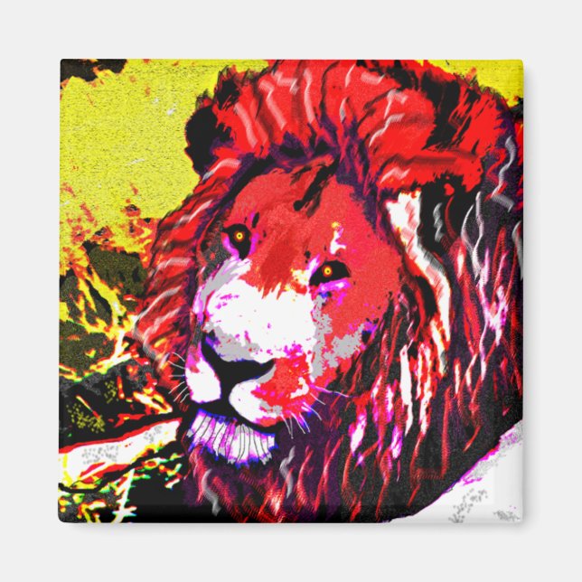 lionmagnet magnet (Framsidan)