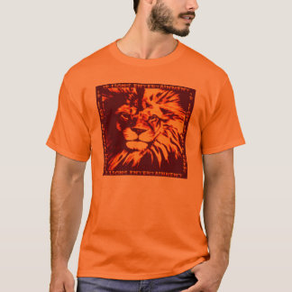 Lions huvud - orange t-shirt