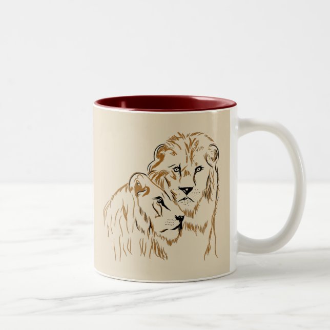 Lions Två-Tonad Mugg (Höger)
