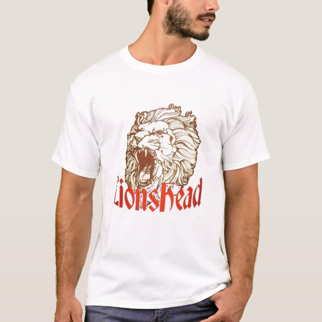 Lionshead skjorta tee shirt (Framsida)