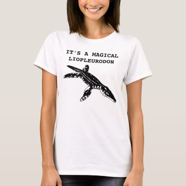 LIOPLEURODON T SHIRT (Framsida)