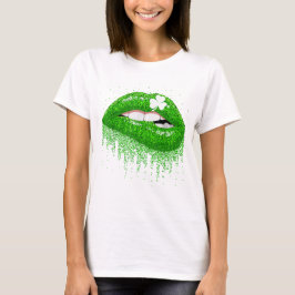 Lip Biting 4 löv klöver T Shirt