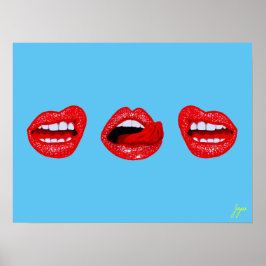 Lip Gloss Poster