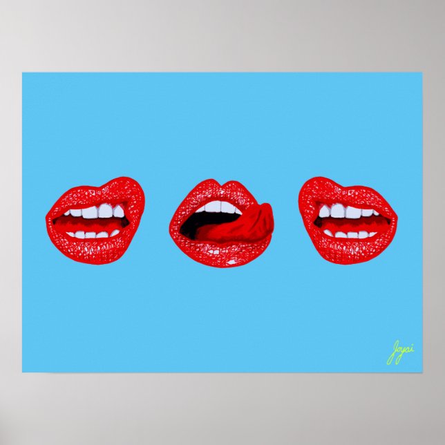 Lip Gloss Poster (Framsidan)