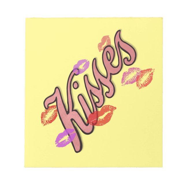 LIP KISSES ANTECKNINGSBLOCK (Framsida)