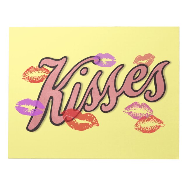 LIP KISSES ANTECKNINGSBLOCK (Framsida)