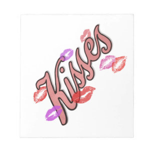 LIP KISSES ANTECKNINGSBLOCK