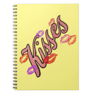 LIP KISSES ANTECKNINGSBOK