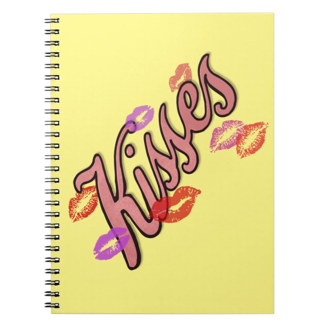 LIP KISSES ANTECKNINGSBOK (Framsidan)