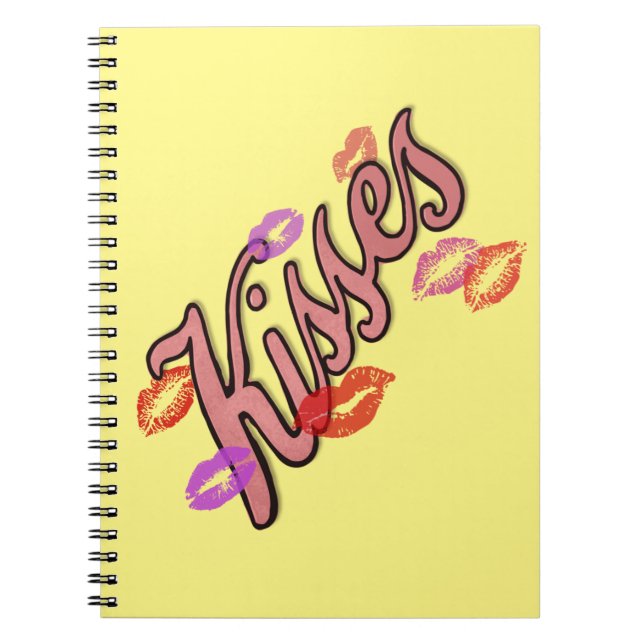 LIP KISSES ANTECKNINGSBOK (Framsidan)