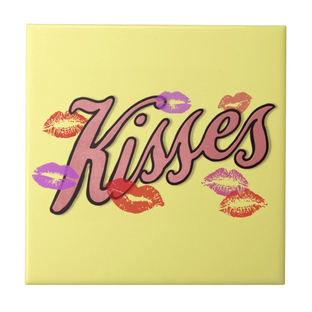 LIP KISSES KAKELPLATTA (Framsidan)