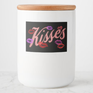 LIP KISSES MAT ETIKETTER