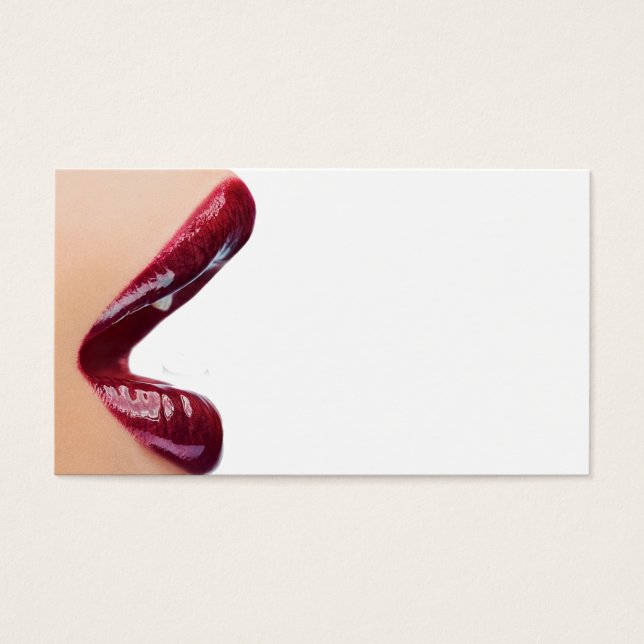 Lip Service Visitkort (Framsidan)