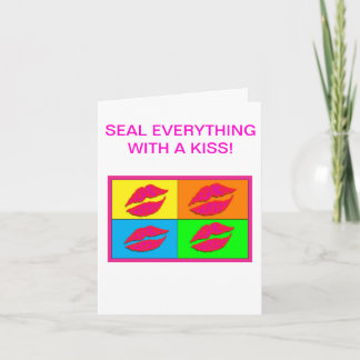 Lip Smack Note-kort Kort