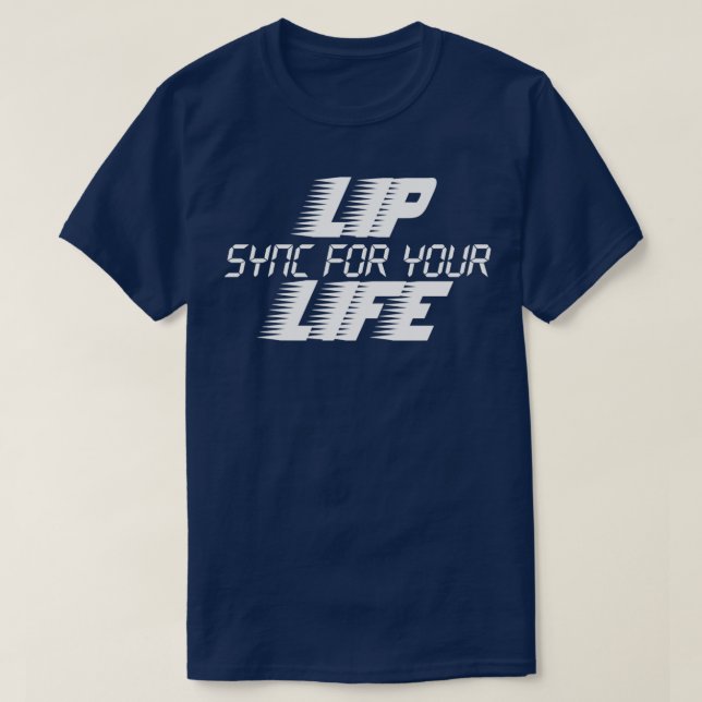 Lip-synkronisera din klassiska TShirt T Shirt (Design framsida)